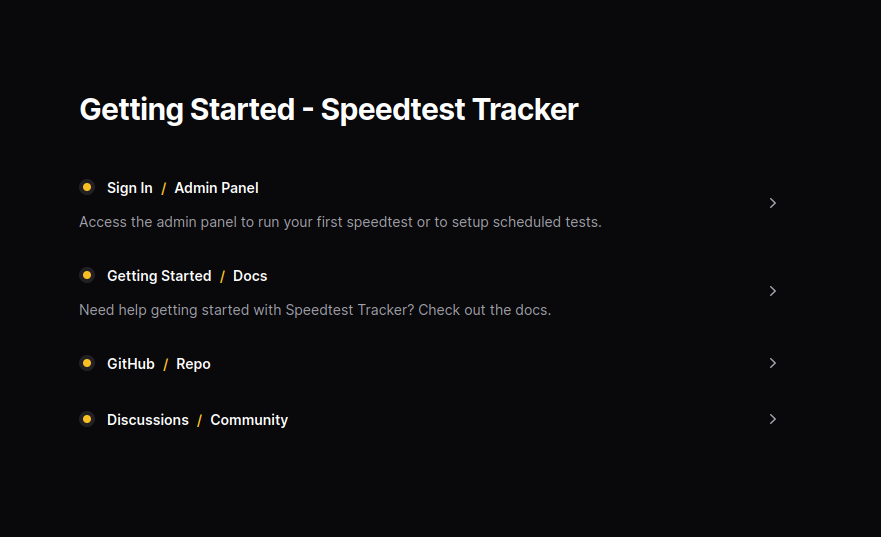 speedtest tracker hostmycode