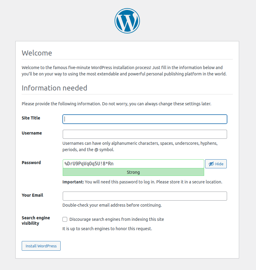 Install and Host WordPress Website on Rocky Linux | HostMyCode