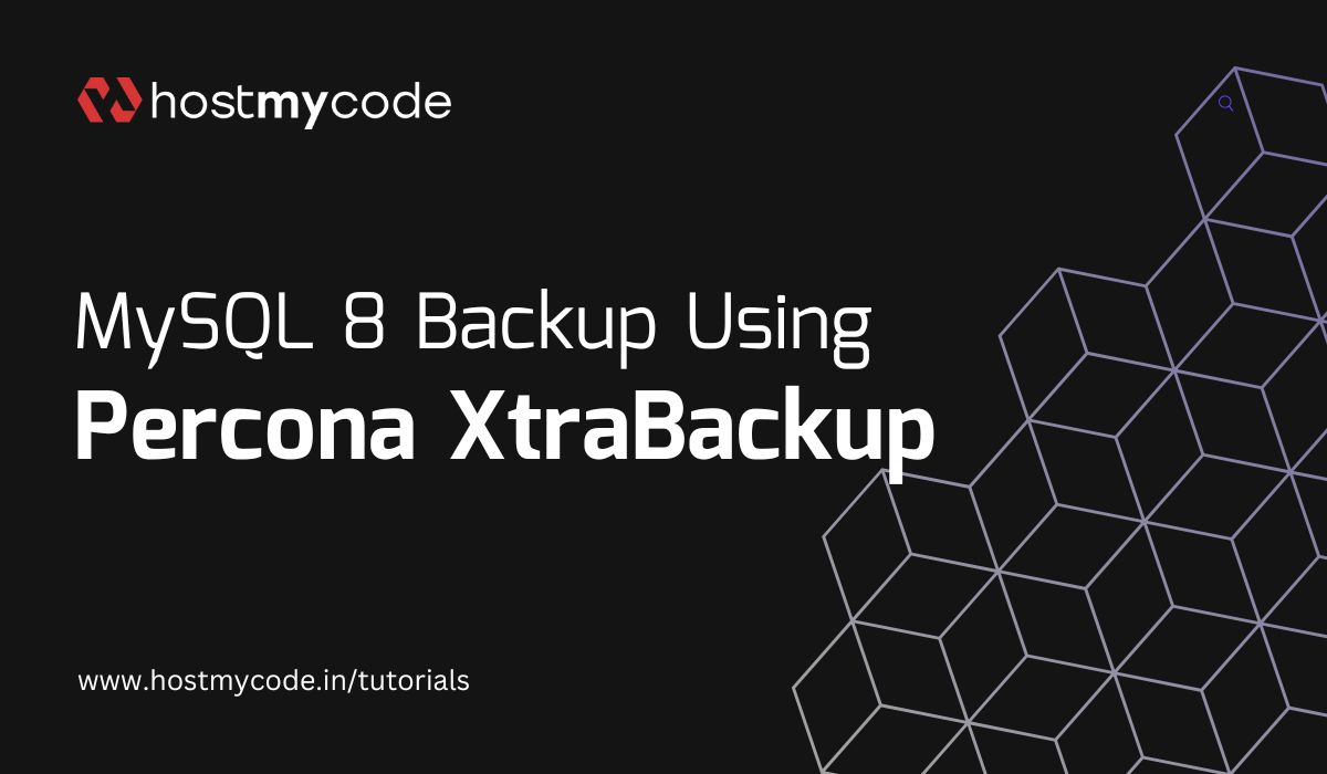 Automate MySQL 8 Backups Using Percona XtraBackup