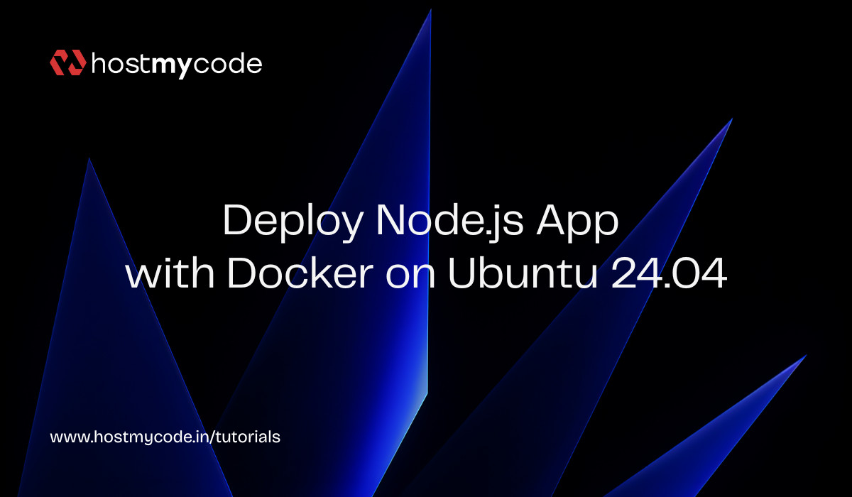 Deploy Node.js App with Docker on Ubuntu 24.04