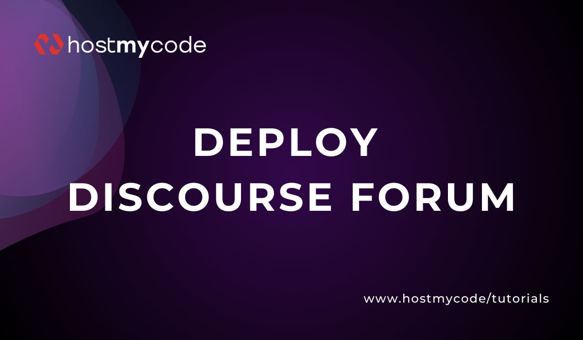 Deploy a Discourse Forum on Ubuntu with Docker