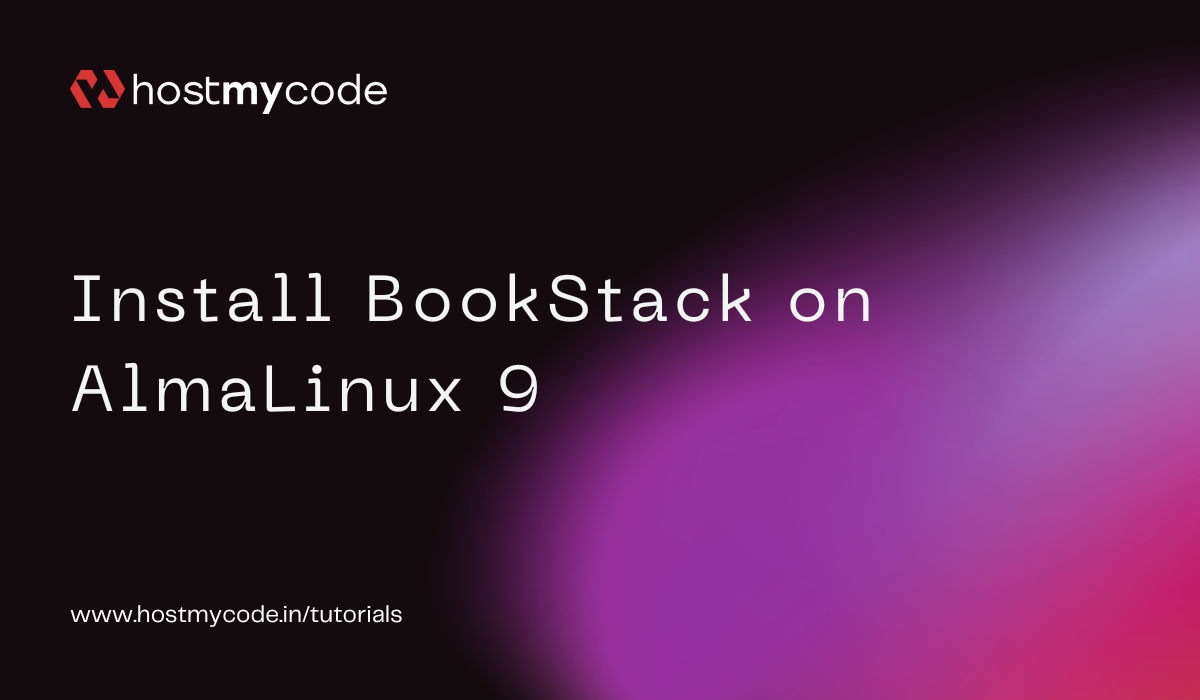 Install BookStack on AlmaLinux 9