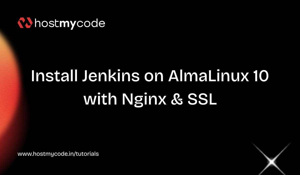 Install Jenkins on AlmaLinux 10 with Nginx