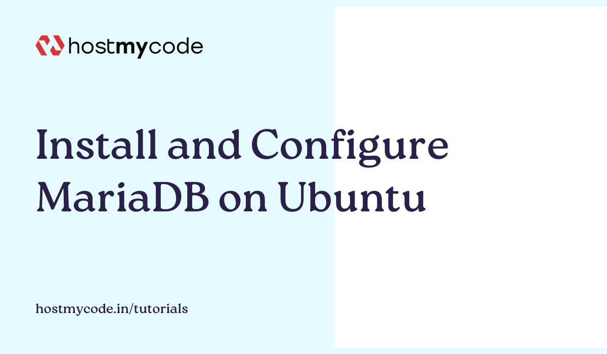 Install and Configure MariaDB on Ubuntu 24.04