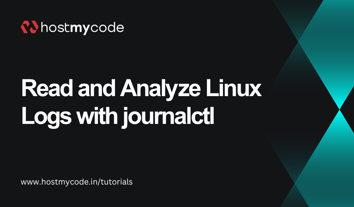 Read and Analyze Linux Logs with journalctl