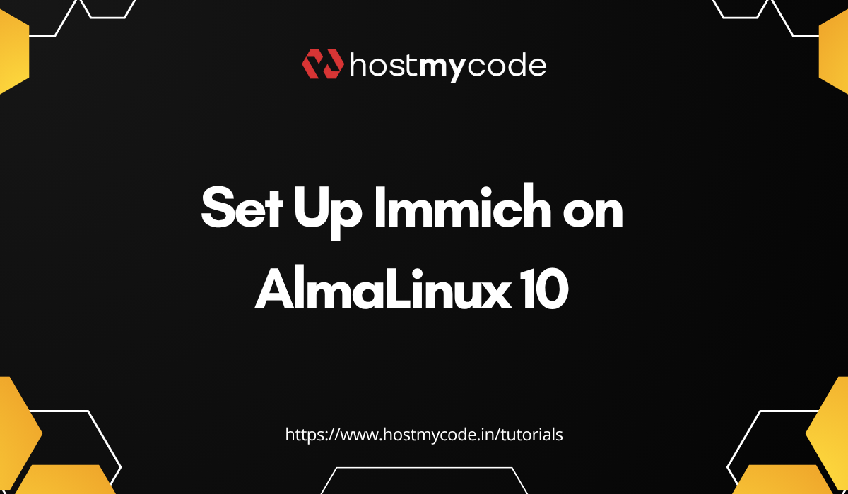 Set Up Immich on AlmaLinux 10 with Docker
